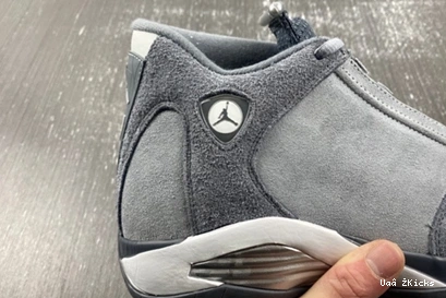 FJ3460-  5437 Retro Flint Jordan 813 14 Grey Cozy 1021